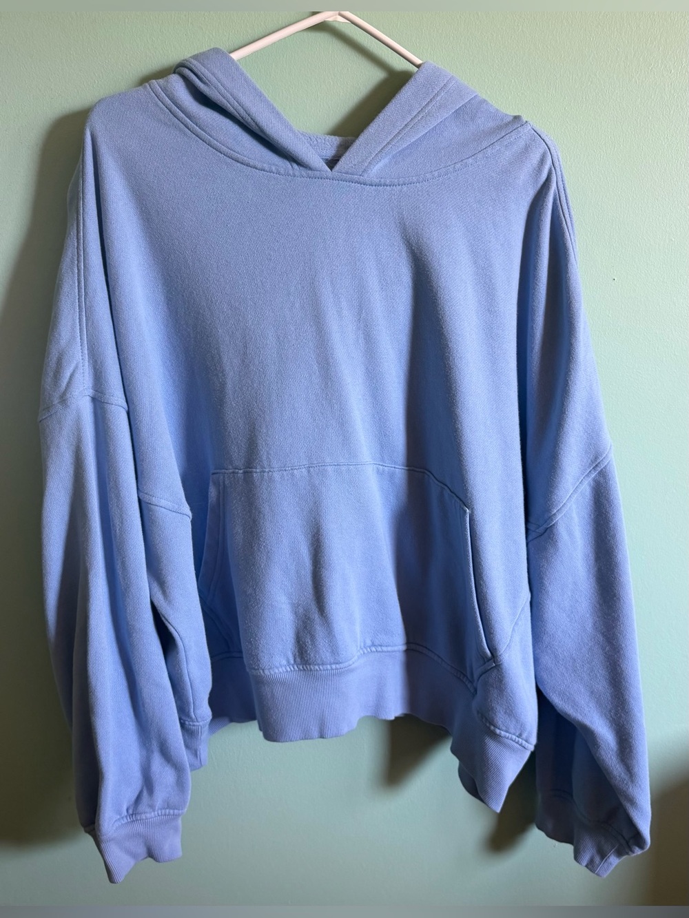Old Navy Light Blue Women's Crewneck Hoodie